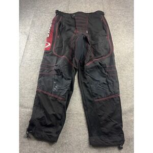 Dye Core Division Hybrid Paintball Pants Black Red Youth Size 30x30